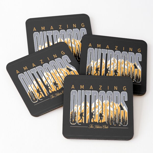 Item preview, Amazing Outdoors Hiking Club Design – Mountain Adventure Art for Nature Lovers, Trekkers & Explorers designed and sold by Bright Nest Studio.