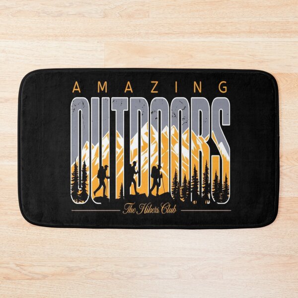 Item preview, Amazing Outdoors Hiking Club Design – Mountain Adventure Art for Nature Lovers, Trekkers & Explorers designed and sold by Bright Nest Studio.