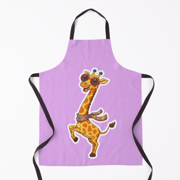 Item preview, Groovy Giraffe with Sunglasses by Modern Mojo | Fun Cartoon Animal Art | Colorful Party Vibes Design designed and sold by Modern-Mojo.