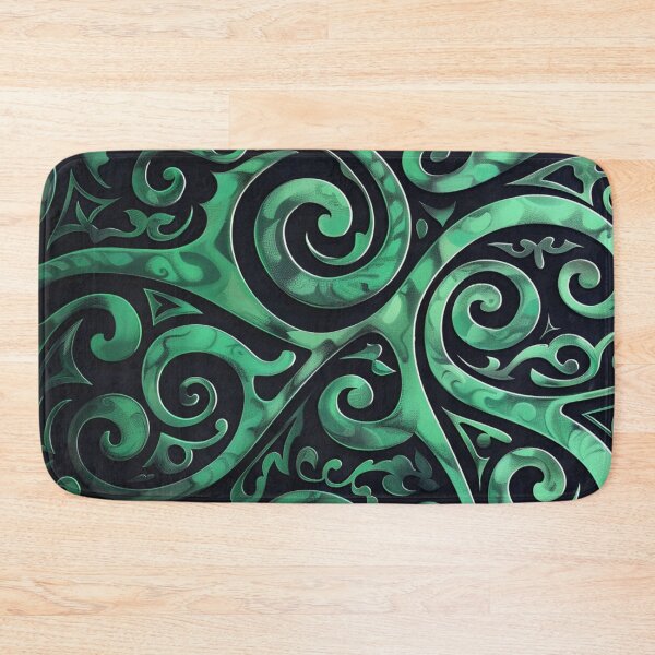 Item preview, Zealand Māori Paua Pattern Koru Design 691 designed and sold by GrinGalore.