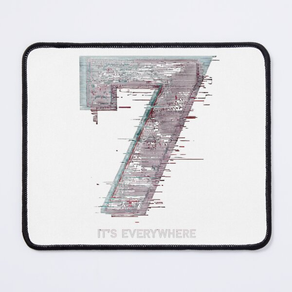 Item preview, Digital Glitch Number 7 "It's Everywhere" Graphic Art designed and sold by HorizonStores.
