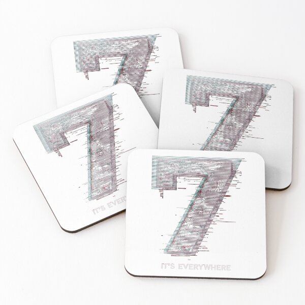 Item preview, Digital Glitch Number 7 "It's Everywhere" Graphic Art designed and sold by HorizonStores.