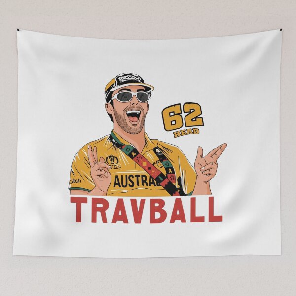 Item preview, Travis Head - Australian Cricket Player - 07 designed and sold by legbabella.