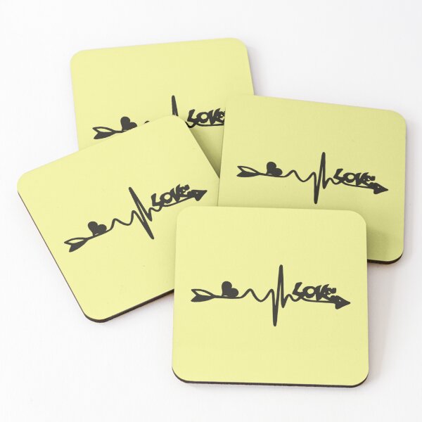 Item preview, Love Beats with Direction yellow designed and sold by Catfcreations.
