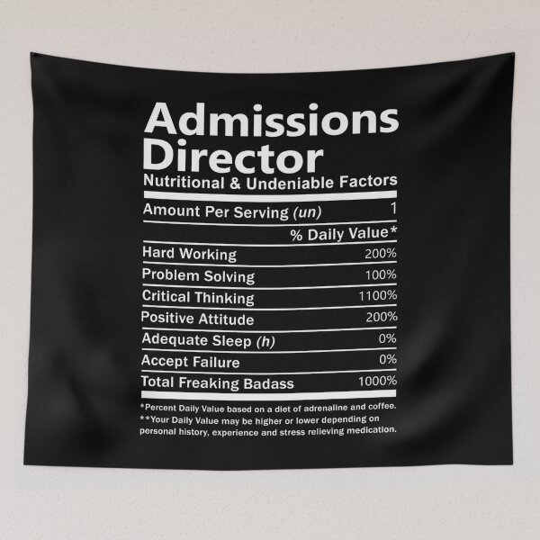 Item preview, Admissions Director designed and sold by ginawilliams39.