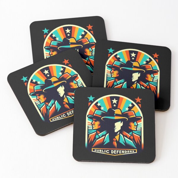 Item preview, Public Defenders – Modern Retro Justice Advocate Design designed and sold by AYACHI90.