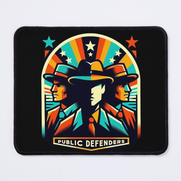 Item preview, Public Defenders – Modern Retro Justice Advocate Design designed and sold by AYACHI90.