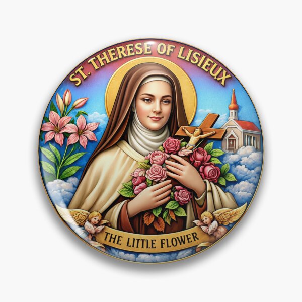 Item preview, St Therese of Lisieux designed and sold by historyandmore.