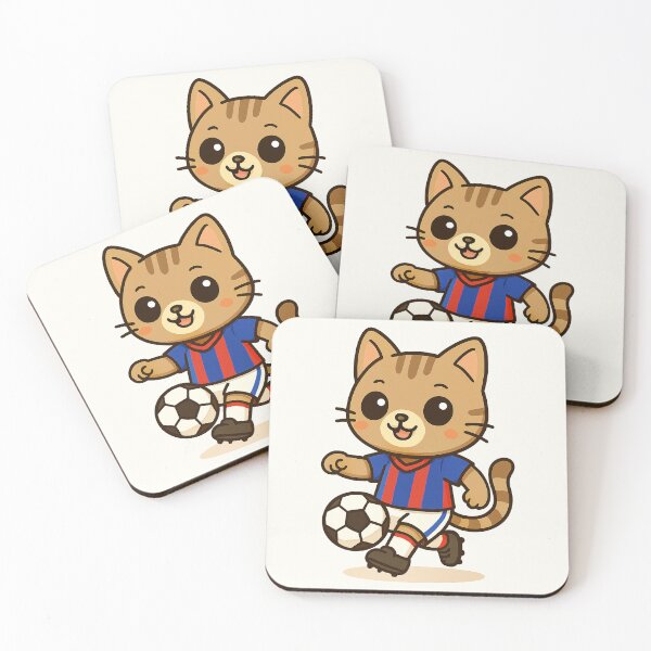 Item preview, Cute Soccer Player Cat designed and sold by HoopeStylee.