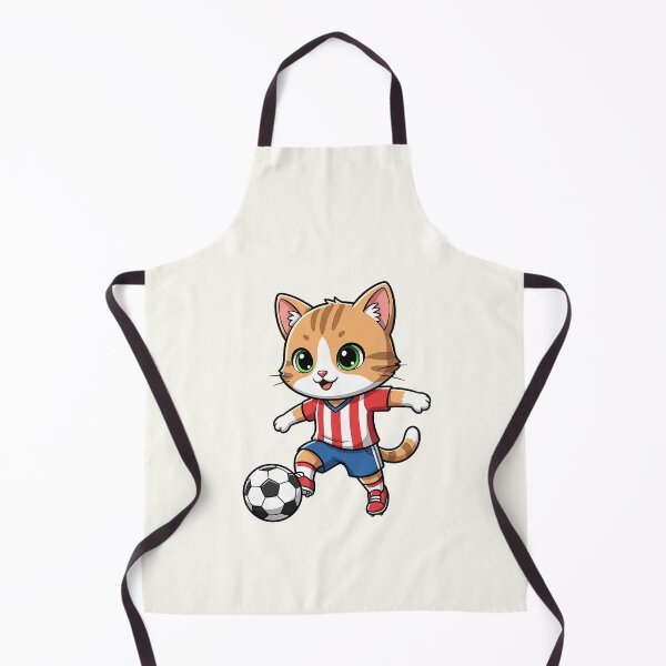 Item preview, Cute Soccer Player Cat designed and sold by HoopeStylee.