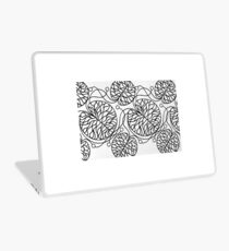 Marimekko Lily Pads Black On White Laptop Skin