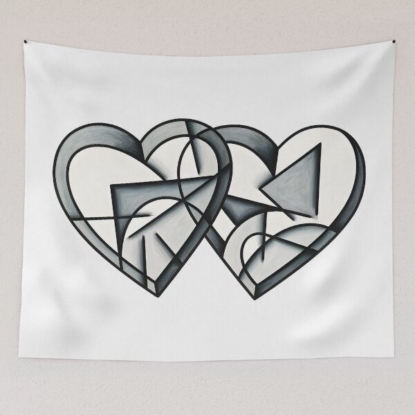 Item preview, Connected hearts designed and sold by PrintLabStudio.
