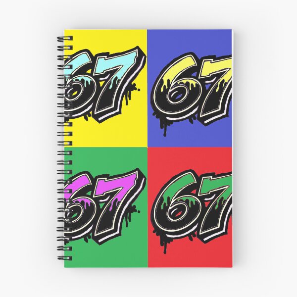 Item preview, 67 67 67 67 pop art  designed and sold by LowEndGraphics.