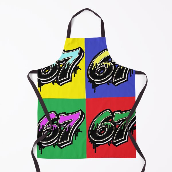 Item preview, 67 67 67 67 pop art designed and sold by LowEndGraphics.