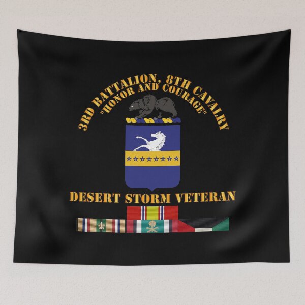 Item preview, Army - 3rd Bn, 8th Cavalry - Desert Storm Veteran designed and sold by Military Insignia Products.