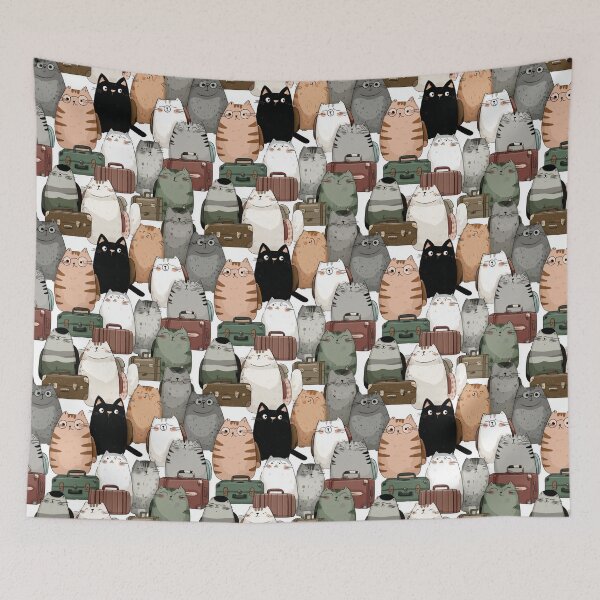 Item preview, Adventure Cat  – Cute Traveling Cats Design    | Cat Lover | travel lover | Gift idea  designed and sold by VieUnique.
