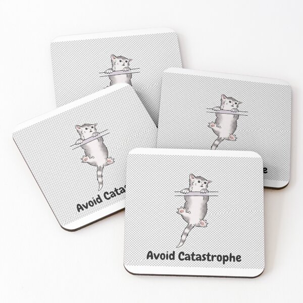 Item preview, Funny Avoid Catastrophe Item designed and sold by WinnifredH.