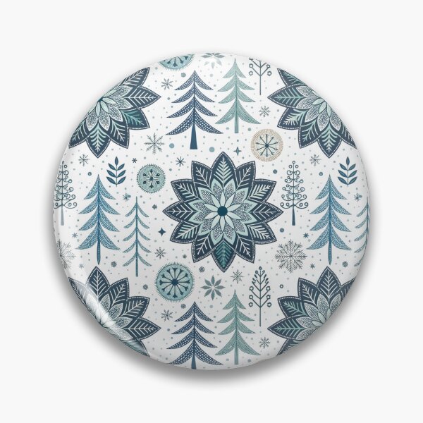 Item preview, Nordic Folk Rosettes | Scandinavian Winter Art designed and sold by Shuga-Design.