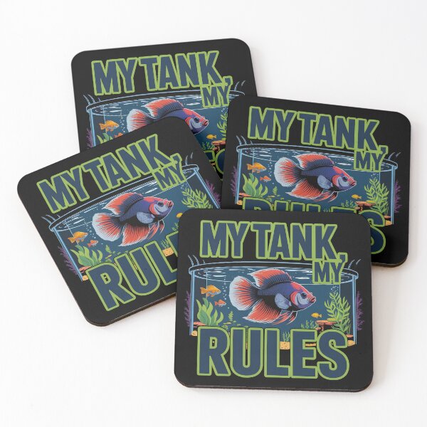 Item preview, My Tank My Rules - Funny Aquarium and Aquascaping Hobbyist Gift designed and sold by TankTherapyArt.