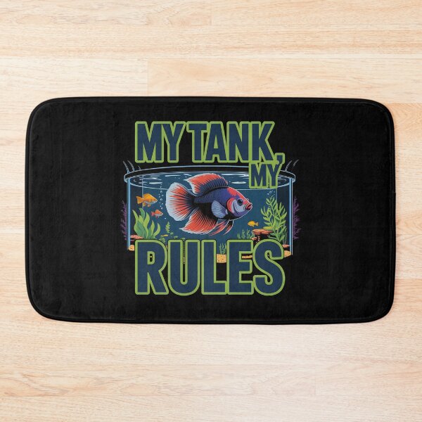 Item preview, My Tank My Rules - Funny Aquarium and Aquascaping Hobbyist Gift designed and sold by TankTherapyArt.