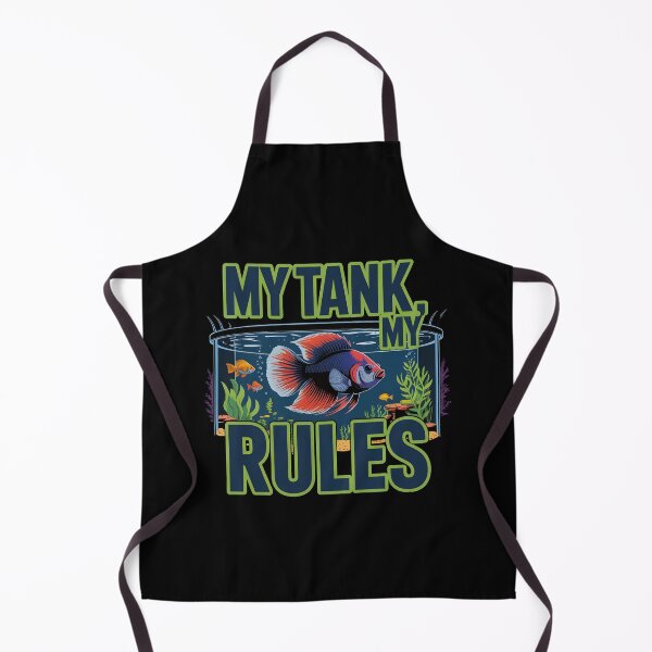 Item preview, My Tank My Rules - Funny Aquarium and Aquascaping Hobbyist Gift designed and sold by TankTherapyArt.