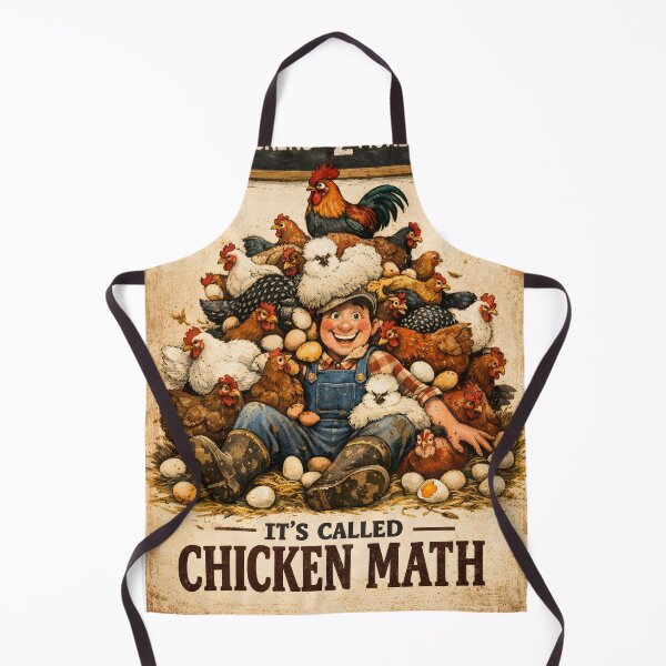Item preview, Chicken Math designed and sold by Bal Drops.