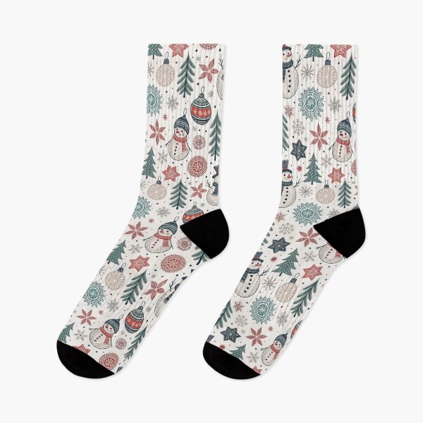 Item preview, Winter Folk Symbols | Cozy Nordic Winter Art designed and sold by Shuga-Design.