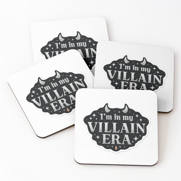 Item preview, In My Villain Era – Cute Gothic Quote designed and sold by UGLibrary.