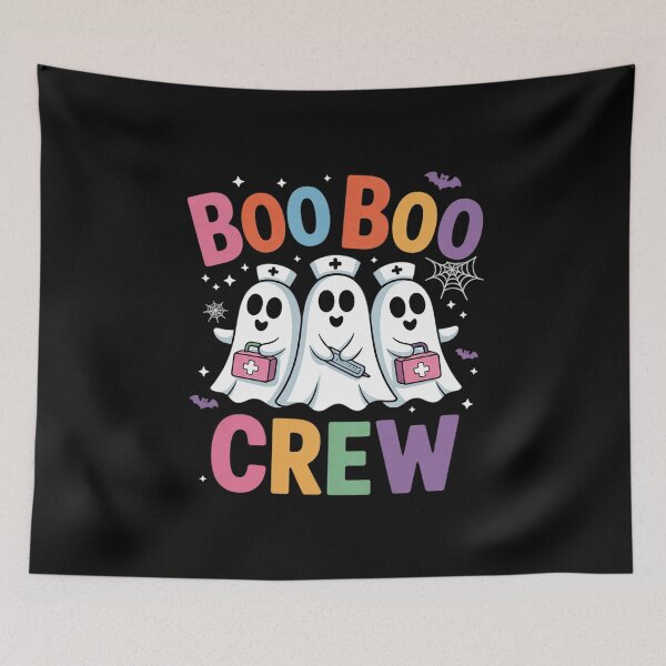Item preview, Boo Boo Crew Halloween Costume Nurse Spooky Ghost  designed and sold by AquaKiev.
