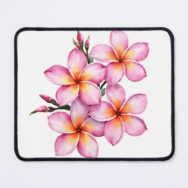 Item preview, Watercolor Petals in Paradise - Lilac Plumeria designed and sold by Petalandfur.
