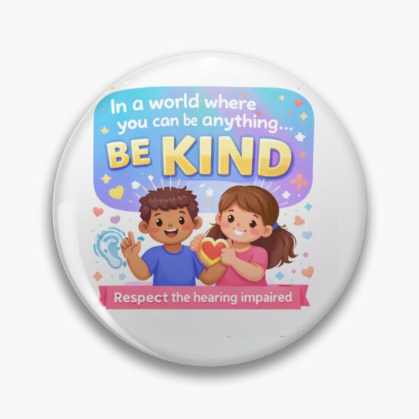 Item preview, Hearing Impaired Awareness | Be kind | Respect the Hearing Impaired designed and sold by Al-Ziyyel Studio✨.
