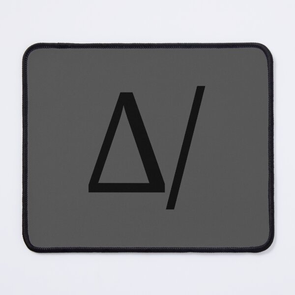 Item preview, Dom Slash D/ Covert - Greek Letter Black designed and sold by Laymela Underground.