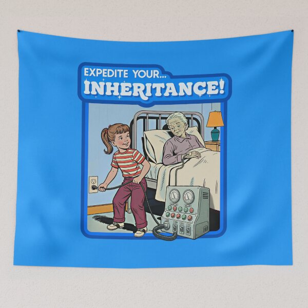 Item preview, Expedite Your Inheritance designed and sold by BaconPancakes21.