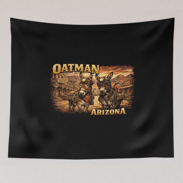 Item preview, Oatman Arizona Mining Burros  designed and sold by MojaveTradePost.