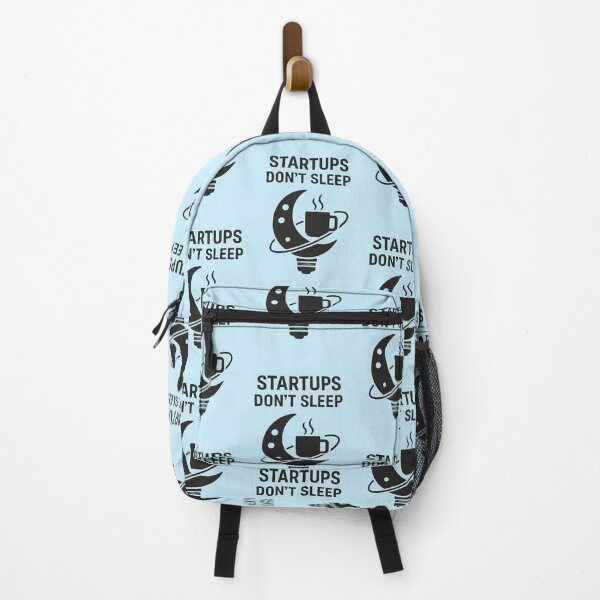 Item preview, STARTUPS DON'T SLEEP designed and sold by TheWonkyEaselCo.