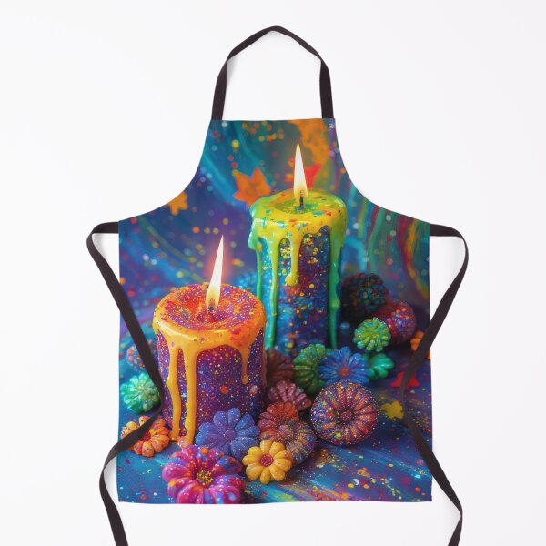 Item preview, Colorful candles and floral artworks designed and sold by Mianku | Für das Leben.