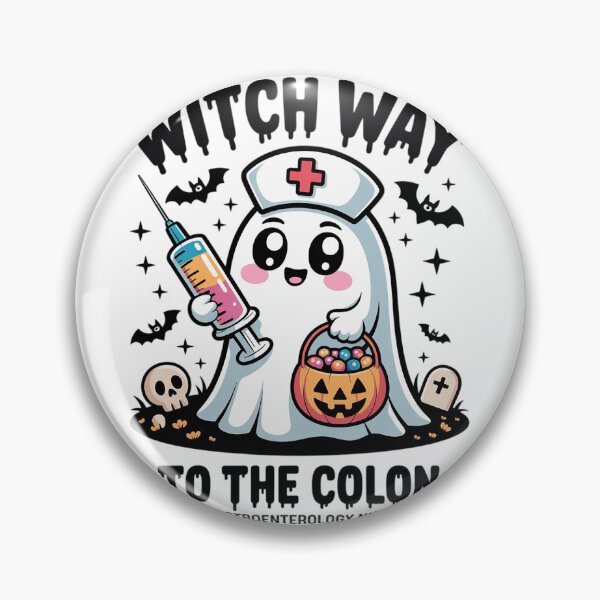 Item preview, Gastroenterology Nurse Halloween Endo Nurse Ghost Endoscopy  designed and sold by PowAcademy.
