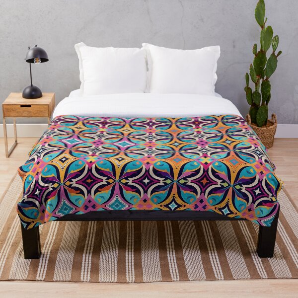 Item preview, Psychedelic Geometric Tiles designed and sold by DuckyRubin.