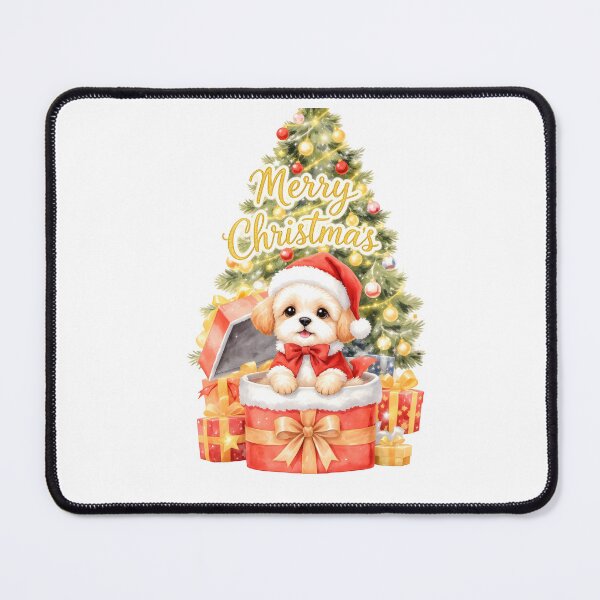 Item preview, Christmas Cockapoo designed and sold by Kedspicedesign.