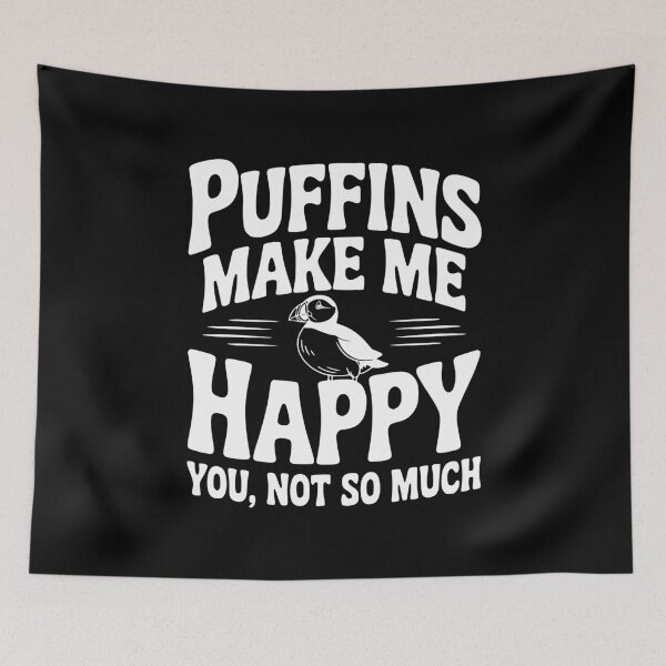 Item preview, Puffins Make Me Happy You, Not So Much designed and sold by Frank Ring.