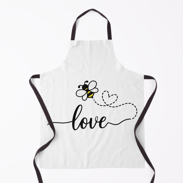 Item preview, Love Bee Heart Trail Script Art designed and sold by Nattaporn.