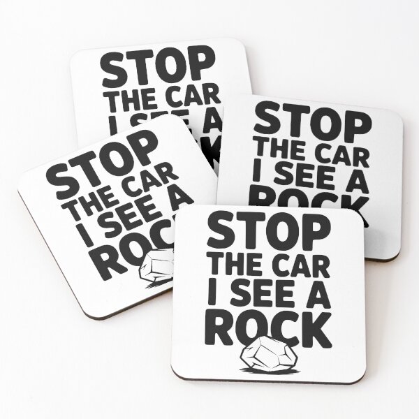 Item preview, Stop the Car I See a Rock designed and sold by Frank Ring.