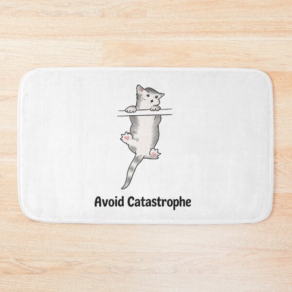 Item preview, Avoid Catastrophe- unlike this Curious Cat ?  designed and sold by WinnifredH.