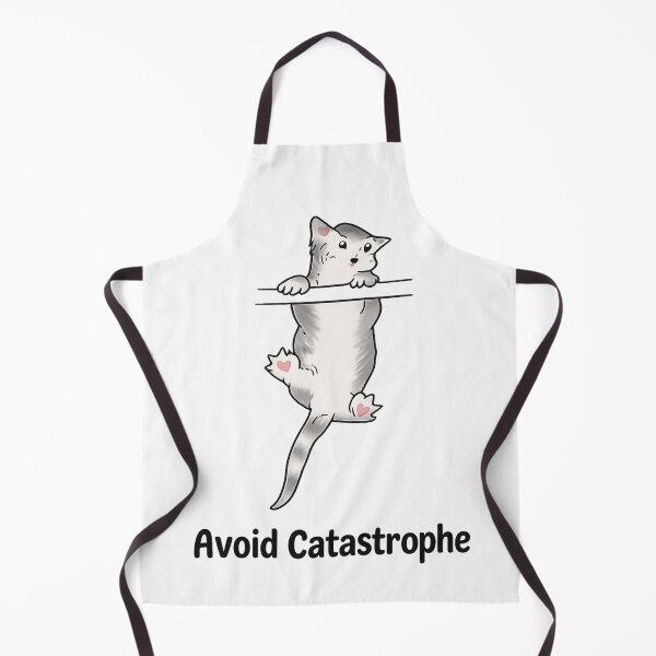 Item preview, Avoid Catastrophe- unlike this Curious Cat ? designed and sold by JW Best Life Ever Designs and More.