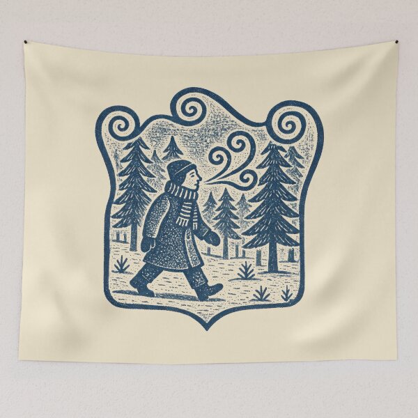 Item preview, Breath Of Winter In The Pines designed and sold by EdvvinStudios.