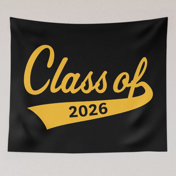 Item preview, Class Of 2026 (School’s Out / Graduation / Gold) designed and sold by MrFaulbaum.