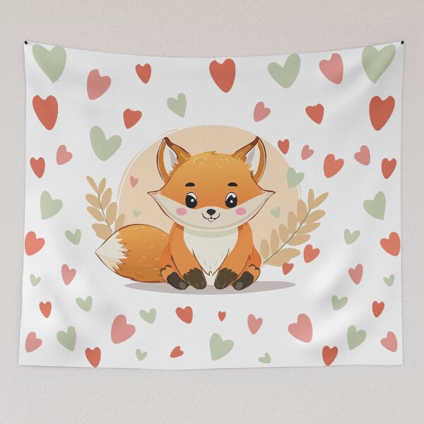 Artikelvorschau, Kawaii-Fuchs – Niedliche Fuchs-Kunst entworfen und verkauft von Rocamisetas.