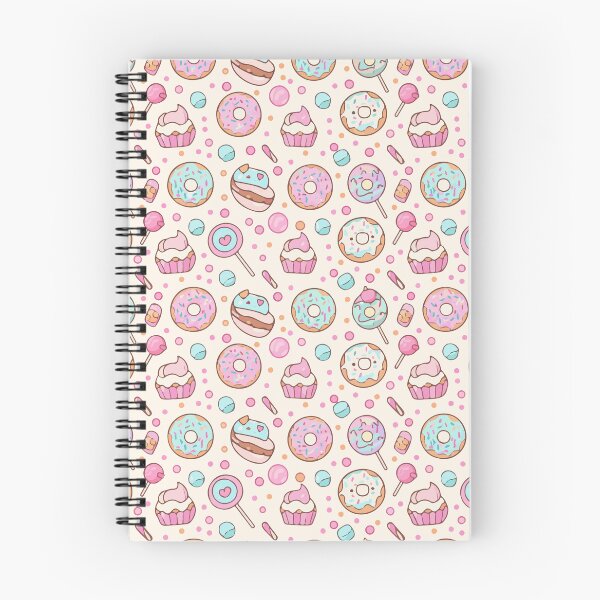 Item preview, Cute Donuts & Cupcakes Seamless Pattern – Pastel Kawaii Desserts designed and sold by Mizzey Meerkat.