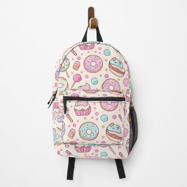 Item preview, Cute Donuts & Cupcakes Seamless Pattern – Pastel Kawaii Desserts designed and sold by Mizzey Meerkat.