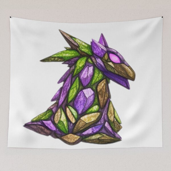 Item preview, Purple and Green ThereCat Dragon designed and sold by Biosnow.